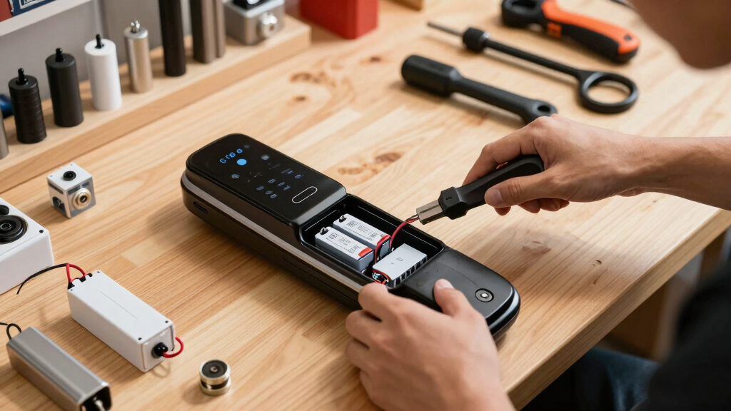 best smart lock rechargeable battery pack