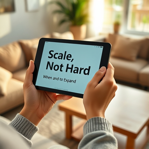 Scale Smart, Not Hard: When and How to Expand