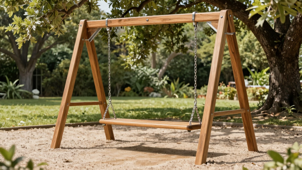 best swing set for a new backyard after divorce