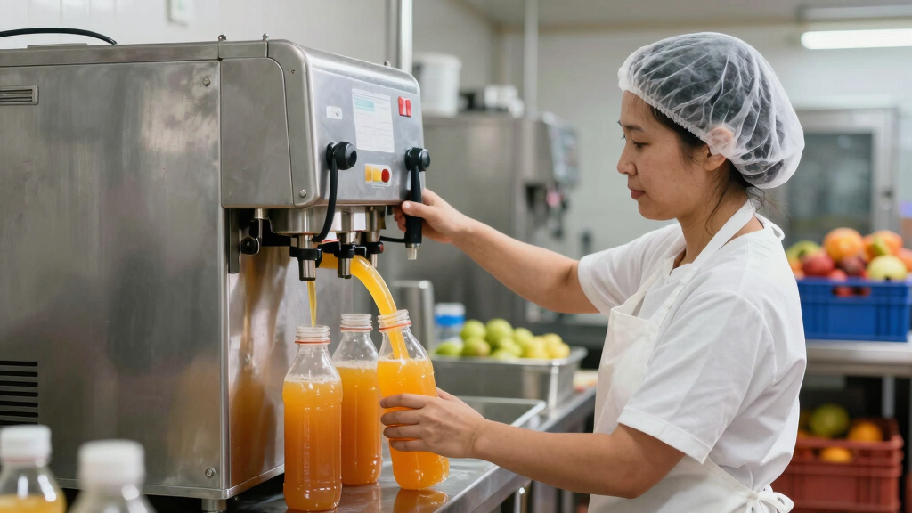 best semi-automatic juice filling machine
