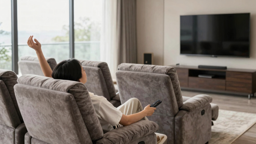 best media room recliner row seating