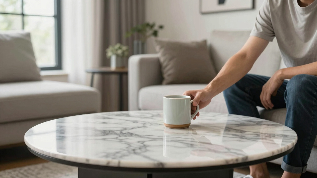 best marble top coffee tables for modern homes