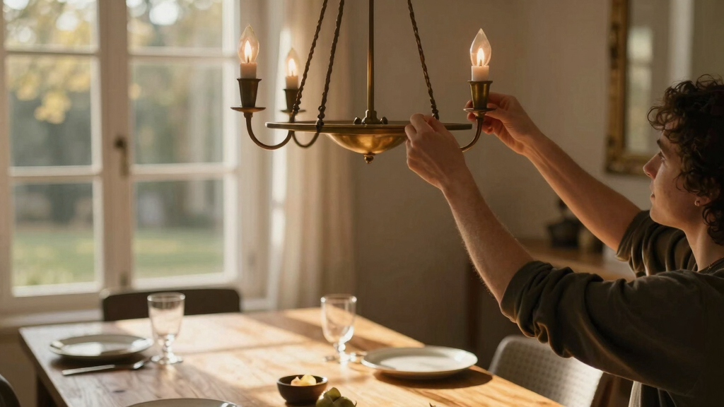 best warm brass chandelier for dining room
