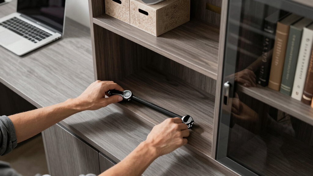 best office bookcases with glass doors