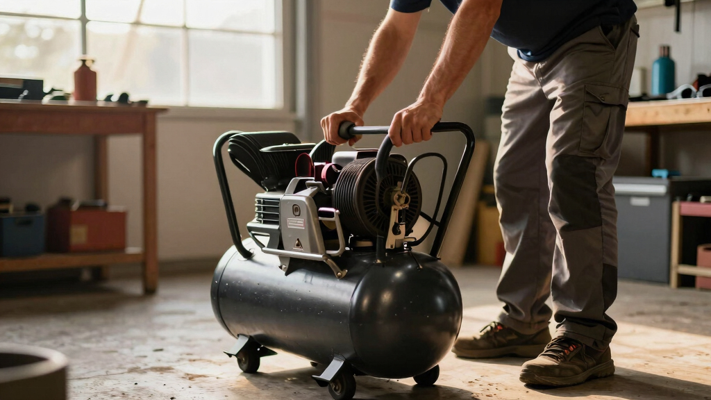 best quiet air compressor for garage
