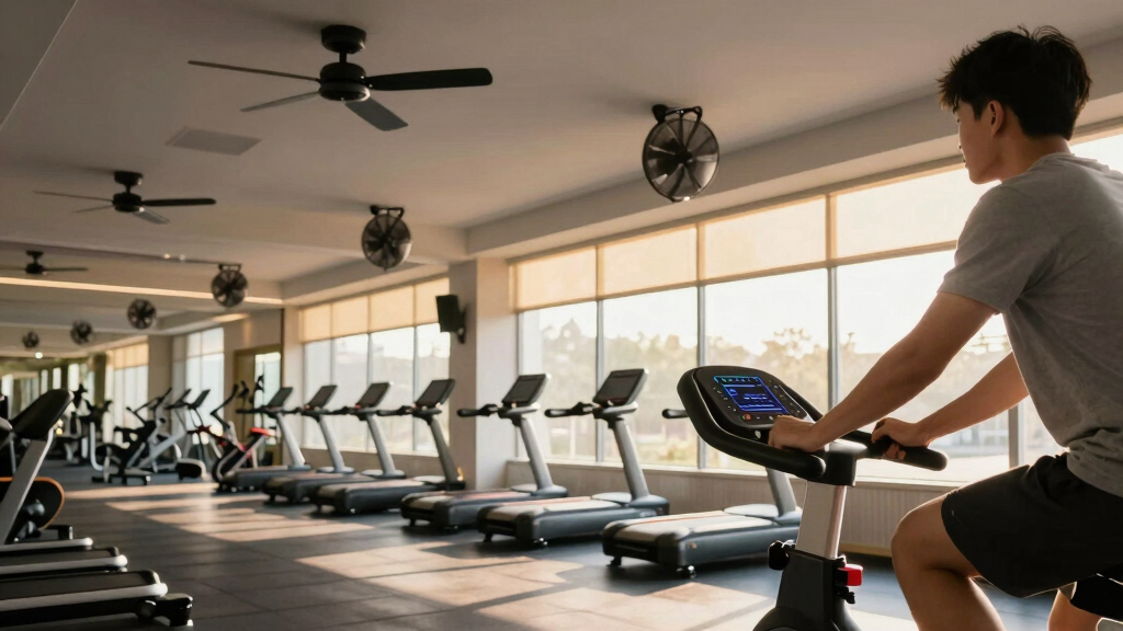 best smart fans for indoor bike rooms