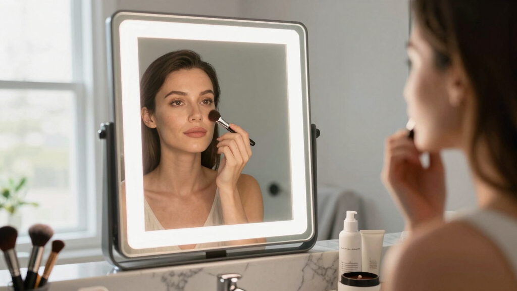 best smart makeup mirror for detailed makeup