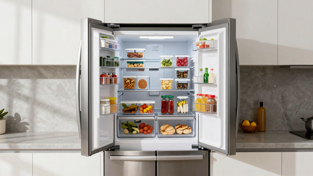 best French door refrigerator for meal planning after divorce