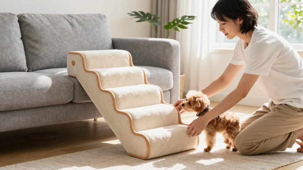 best pet stairs for couch premium