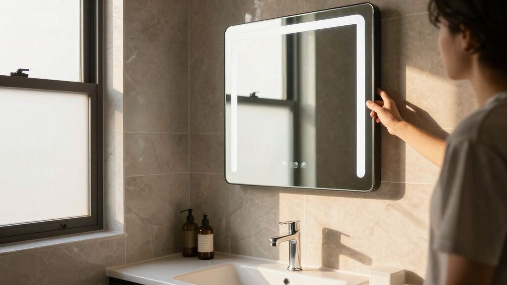 best LED bathroom mirrors for primary baths