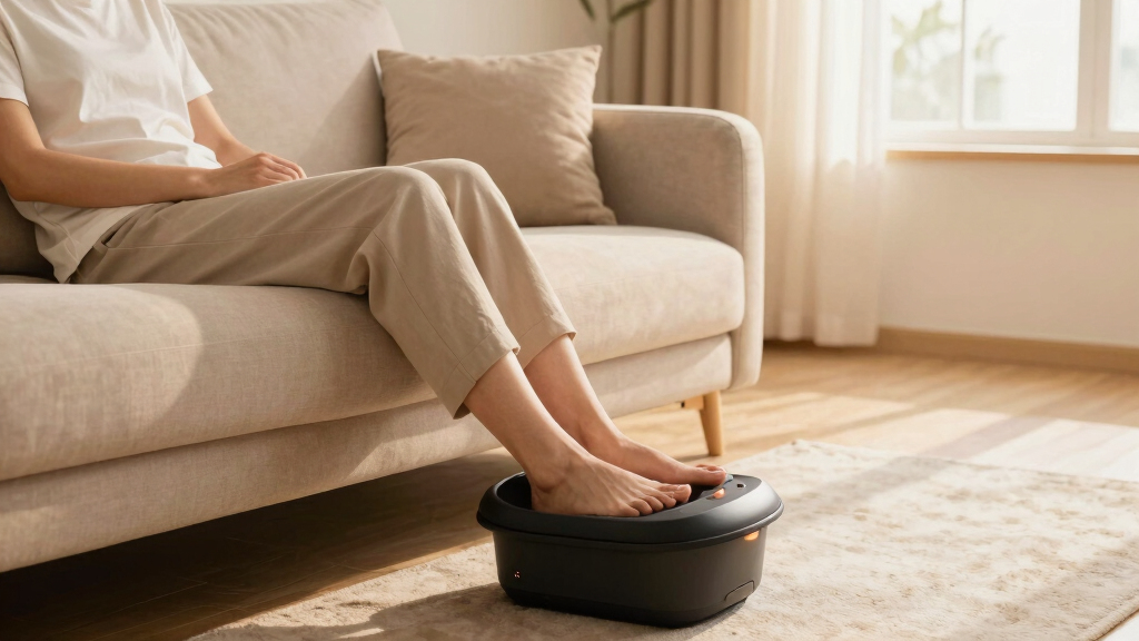 best heated foot massager premium