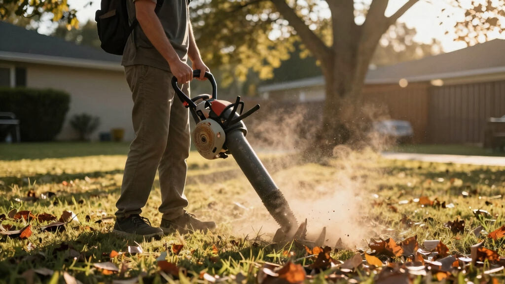 best backpack blower gas commercial