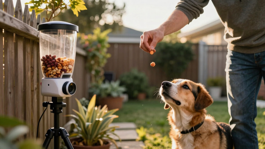 best pet camera with treat tossing feature