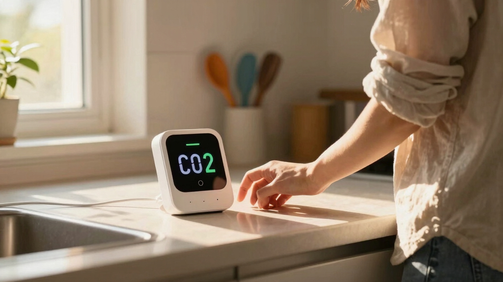 best air quality monitor with CO2 sensor
