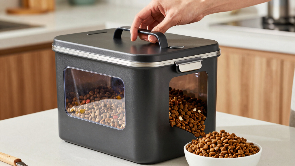 best premium food storage bin for dog kibble