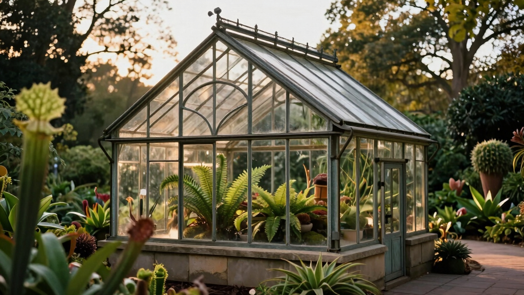 best gothic greenhouse for carnivorous plant displays