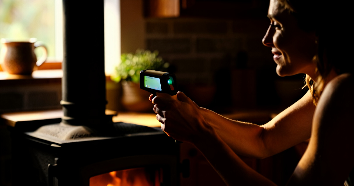 best laser thermometer for stove pipe temps