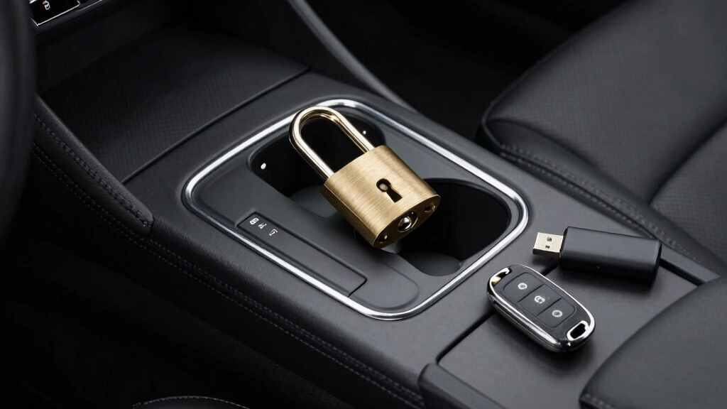best locking center console safe for car