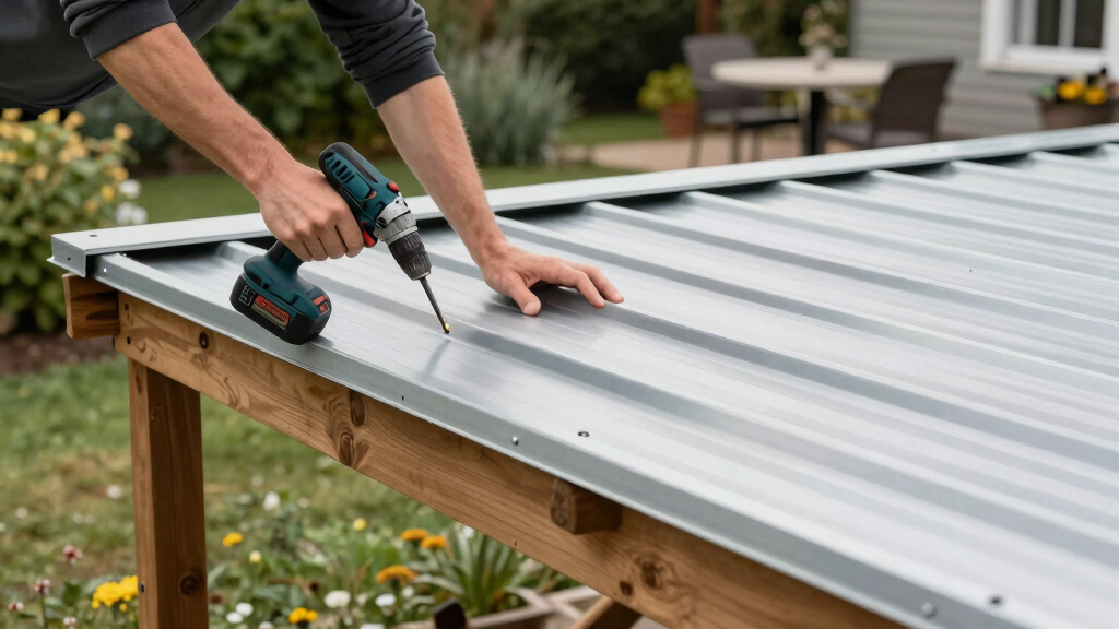 best grill gazebo metal roof