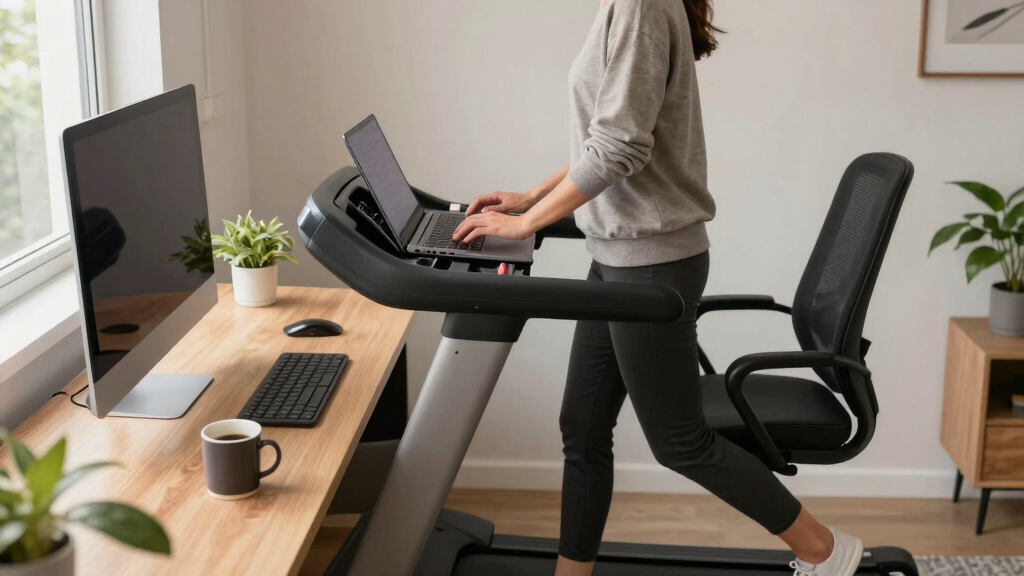 best home office desk treadmill compact