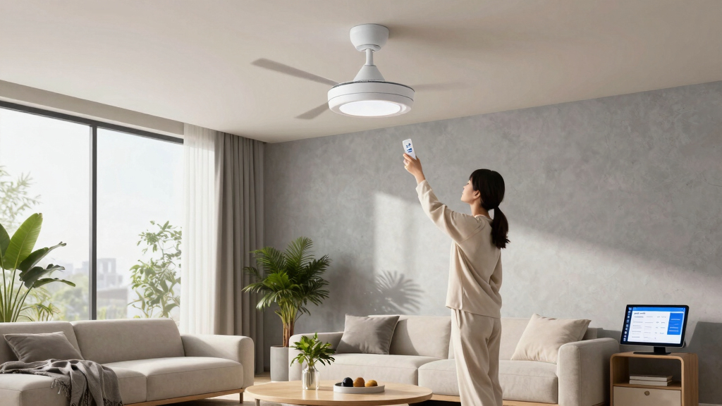 best smart ceiling fan with remote and app