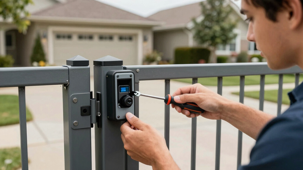 best driveway security gate opener kit