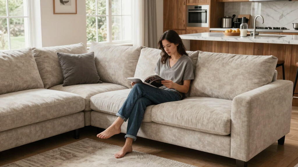 best U shaped sectional sofa for open concept rooms