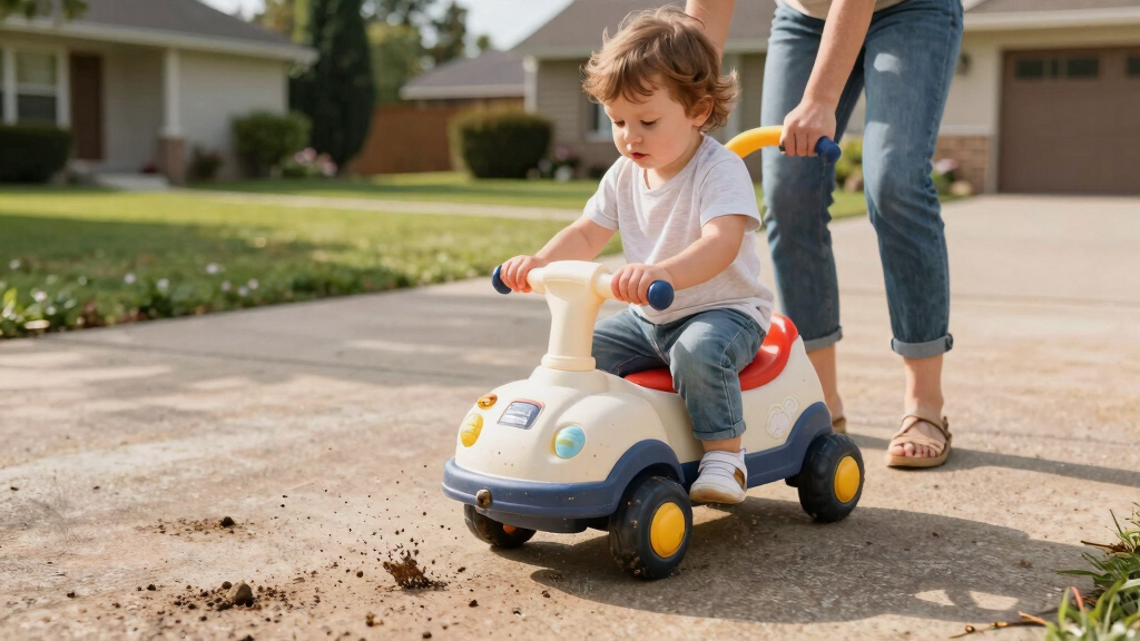 best ride on toy for rough driveway