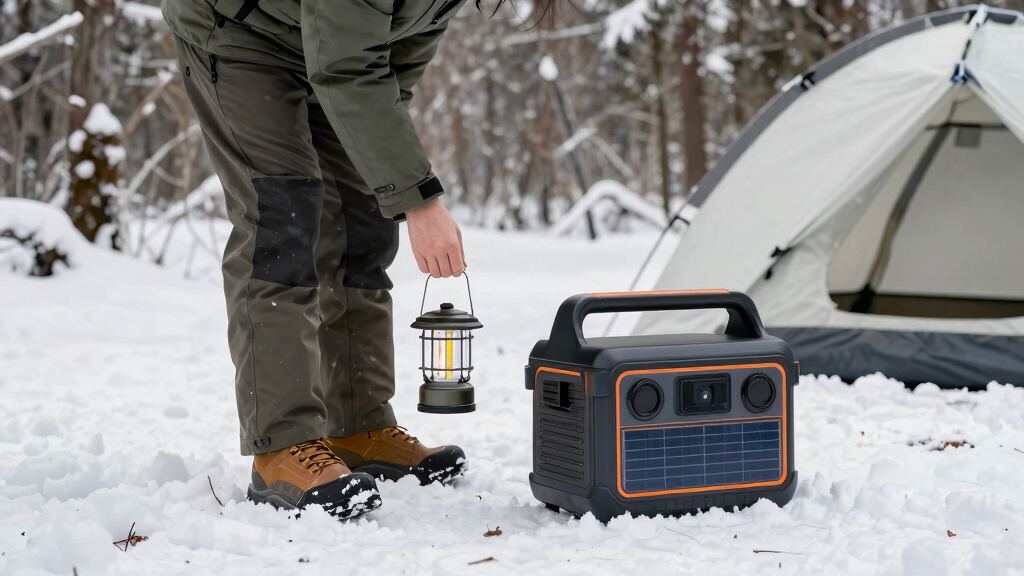 best portable power station for winter camping