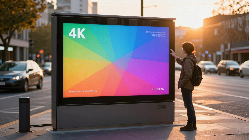 best 4k signage display