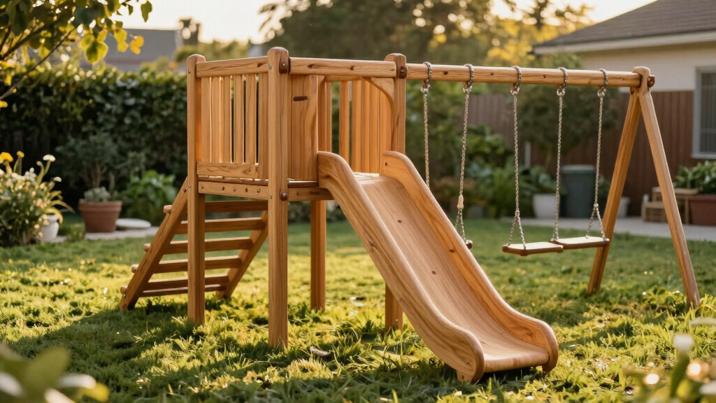 best backyard playset for children after divorce