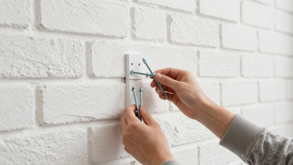 best brick wall anchors for frames