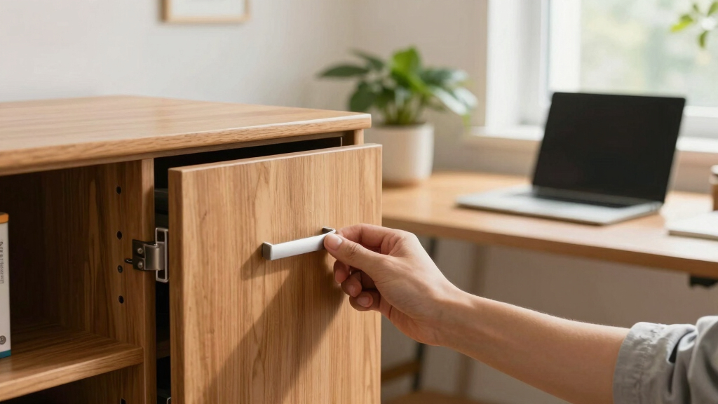 filing cabinet wood finish