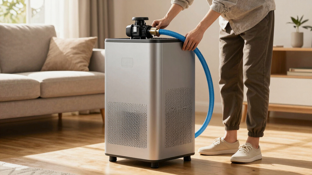 best high capacity dehumidifier with pump
