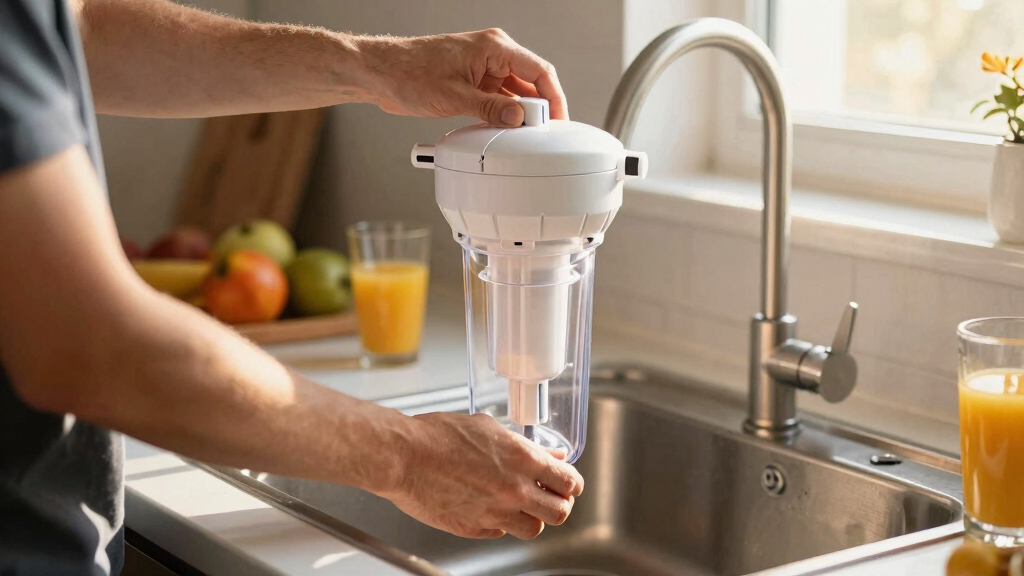 best under sink water filter for juice prep