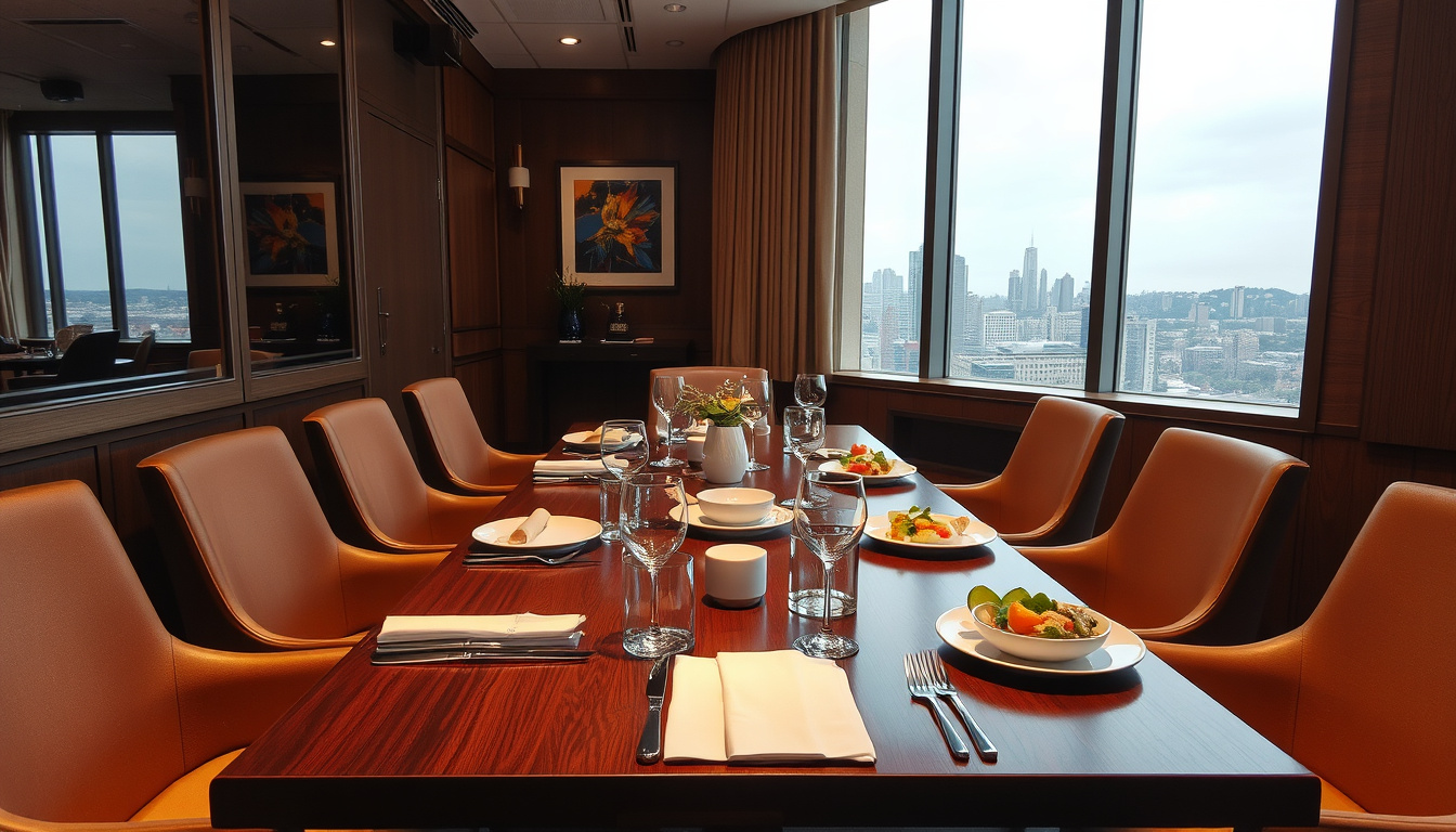 3. Top 5 Venues for an Impressive Private Business Lunch