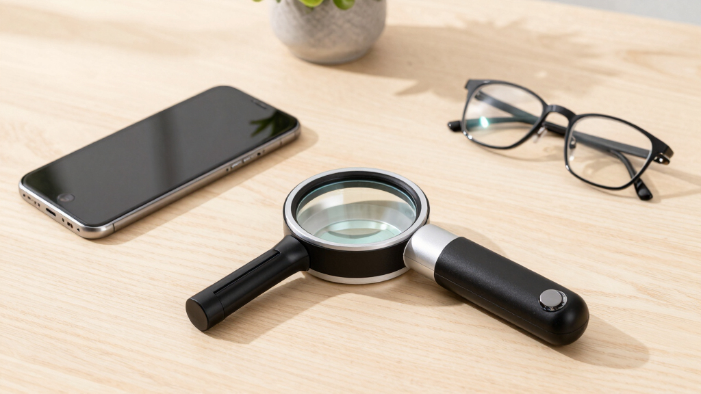 best portable electronic magnifiers for reading