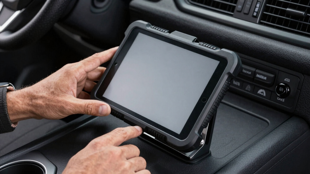 best rugged tablet mount for trucks