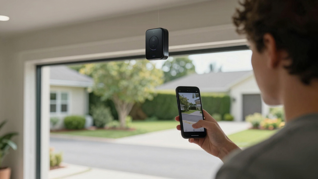 best smart garage door opener with camera