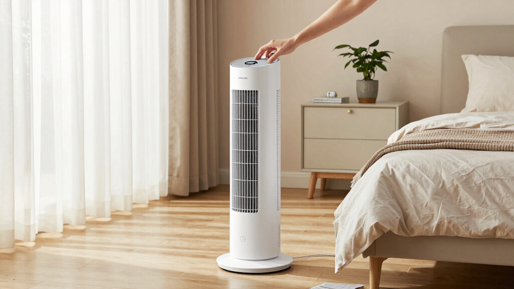 best tower fan for quiet bedrooms