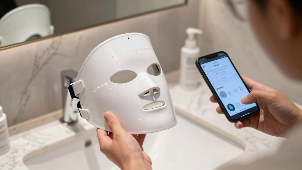 best LED face mask with app