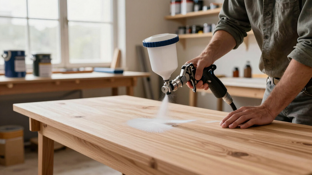 best hvlp paint sprayer for furniture refinishing