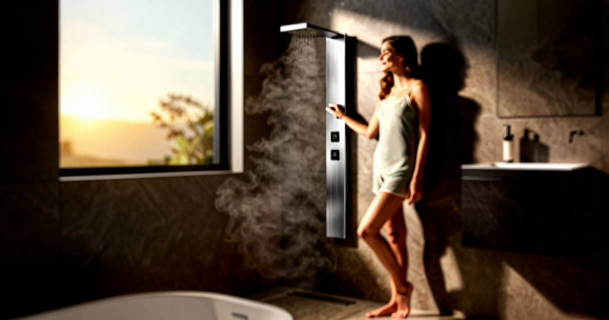 shower panel tower system