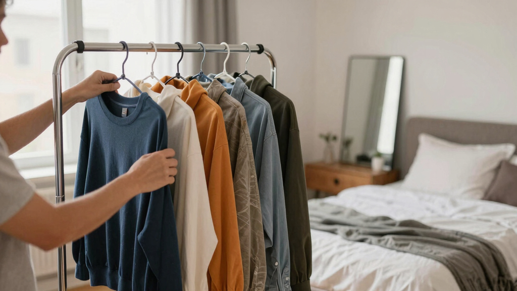 best portable garment racks for temporary housing