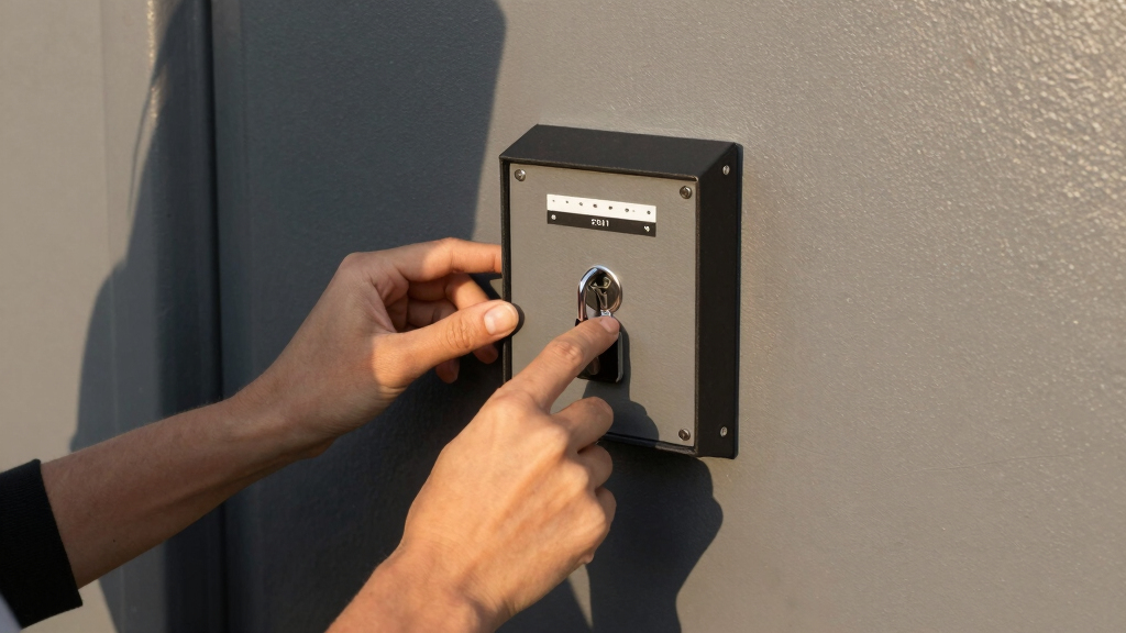 outdoor lock box weatherproof