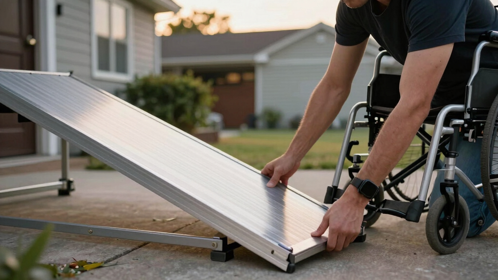 best aluminum wheelchair ramps for home use