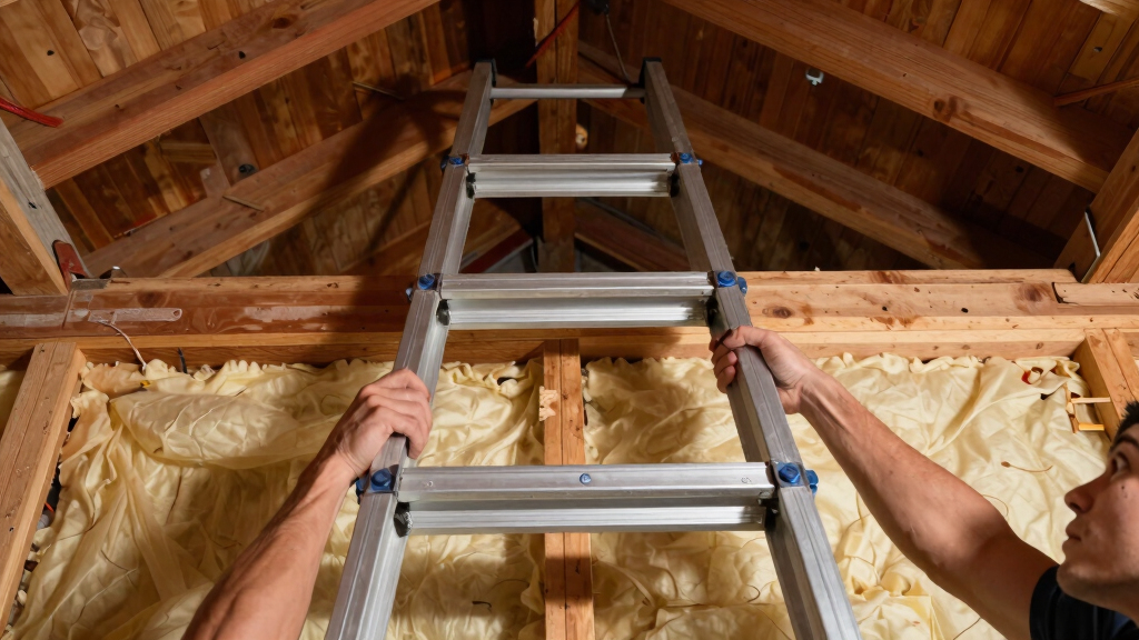 best attic ladder heavy duty