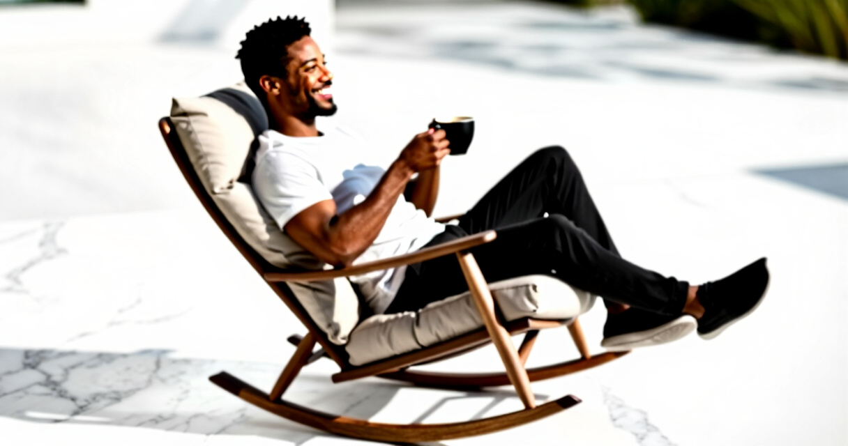 outdoor rocking chair ergonomic