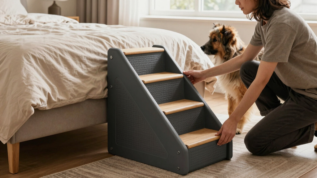 best heavy-duty dog stairs for tall beds