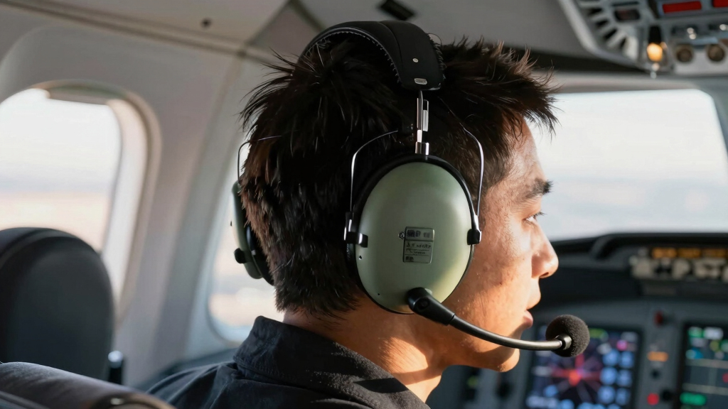 passive aviation headset